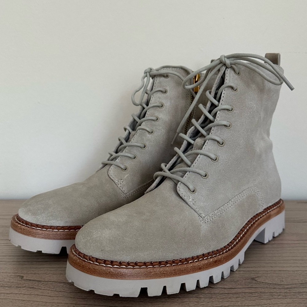 Vince Cabria Lug Suede Boots